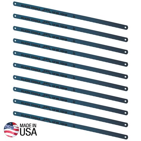 Bi-Metal Blades, 24 TPI, 30.5 cm, 10-Pack