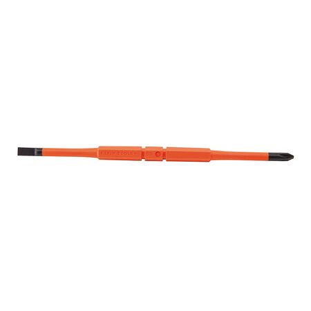 Flip-Blade Insulated Screwdriver, 2-in-1, Ph. Bit No. 2, Sl. Bit 0.6 cm