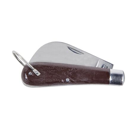 Pocket Knife Carbon Steel - Hawk’s bill slitting blade