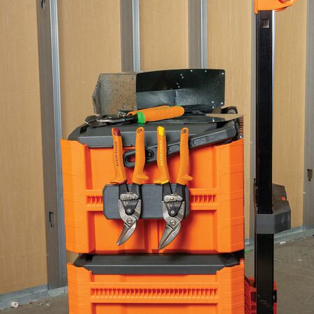 Offset Straight-Cutting Aviation Snips