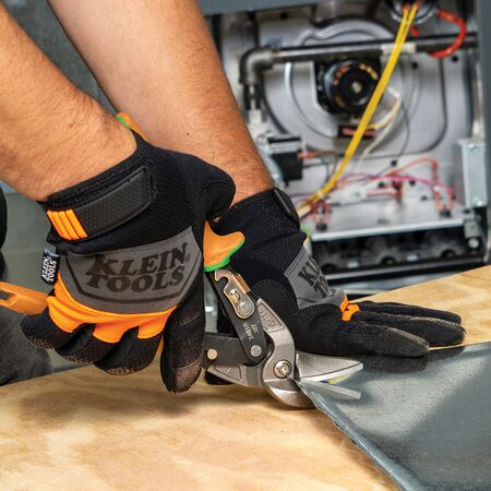 Offset Right-Cutting Aviation Snips