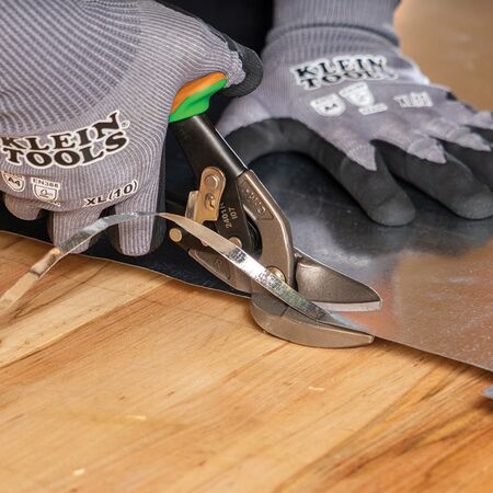 Offset Right-Cutting Aviation Snips