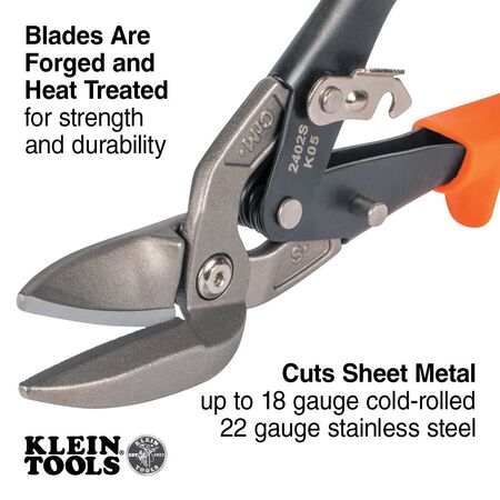 Offset Straight-Cutting Aviation Snips