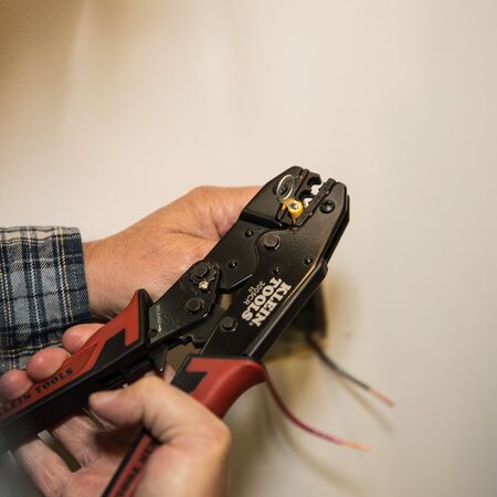 Ratcheting Crimper, 10-22 AWG - Insulated Terminals