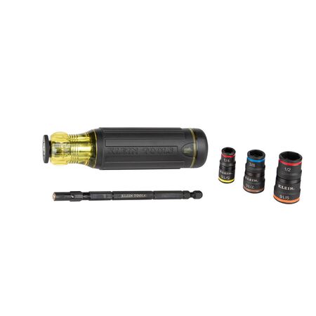 20-in-1 Impact Driver Set with Screwdriver Bits and Flip Sockets