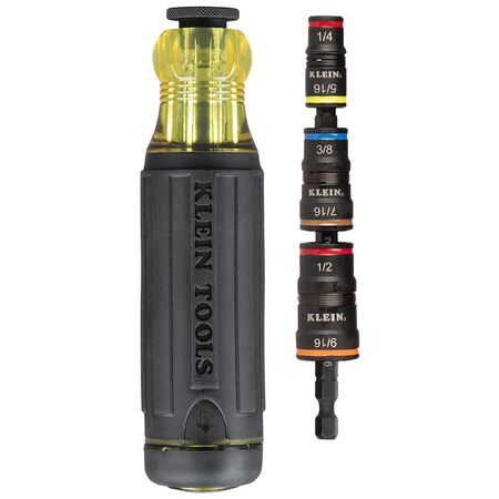 20-in-1 Impact Driver Set with Screwdriver Bits and Flip Sockets