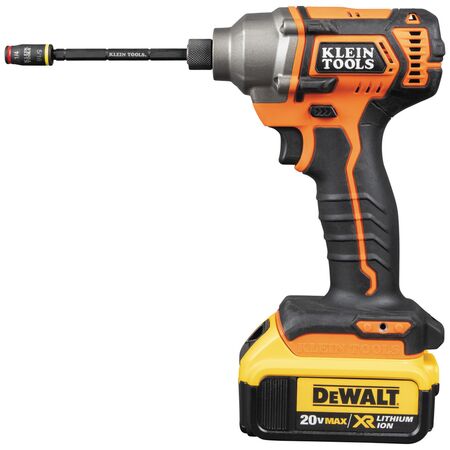14-in-1 HVAC Adjustable-Length Impact Screwdriver with Flip Socket