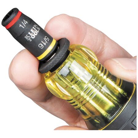 14-in-1 HVAC Adjustable-Length Impact Screwdriver with Flip Socket