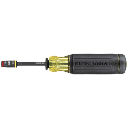 14-in-1 HVAC Adjustable-Length Impact Screwdriver with Flip Socket