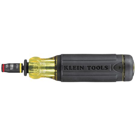 14-in-1 HVAC Adjustable-Length Impact Screwdriver with Flip Socket