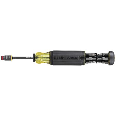 14-in-1 HVAC Adjustable-Length Impact Screwdriver with Flip Socket
