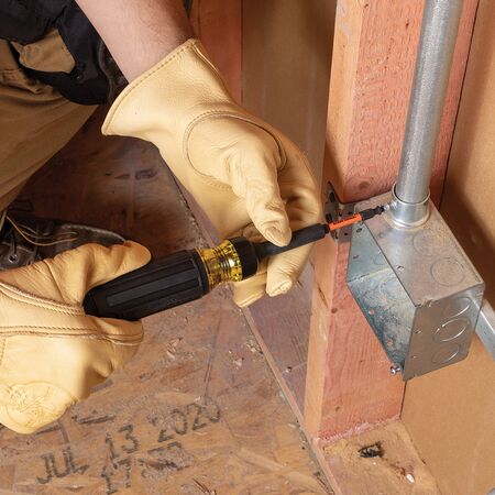 15-in-1 Ratcheting Impact-Rated Multi-Bit Torsion Zone Screwdriver