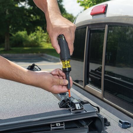 15-in-1 Ratcheting Impact-Rated Multi-Bit Torsion Zone Screwdriver