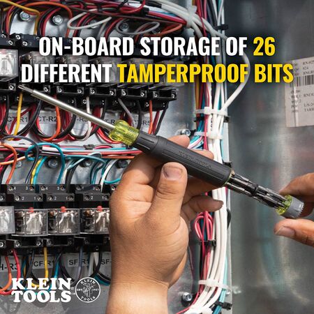 27-in-1 Multi-Bit Precision Screwdriver with Tamperproof Bits