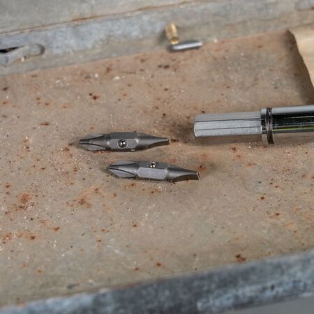 Bit No. 2 Phillips, 1/4-Inch Slotted