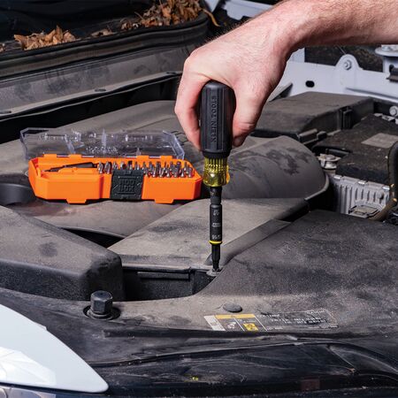 KNECT™ Impact-Rated Multi-Bit Screwdriver / Nut Driver Set, 46-Piece