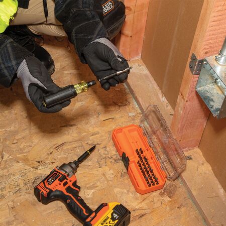 KNECT™ Impact-Rated Multi-Bit Screwdriver / Nut Driver Set, 46-Piece