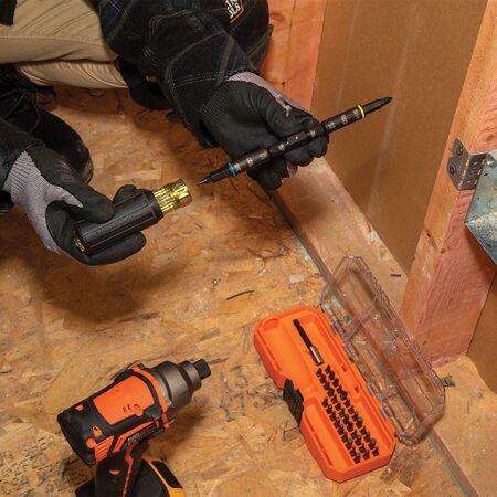 KNECT™ Impact-Rated Multi-Bit Screwdriver / Nut Driver Set, 46-Piece