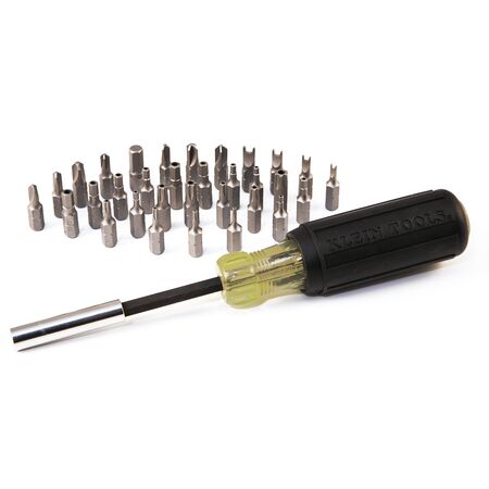 Magnetic Screwdriver with 32 Tamperproof Bits