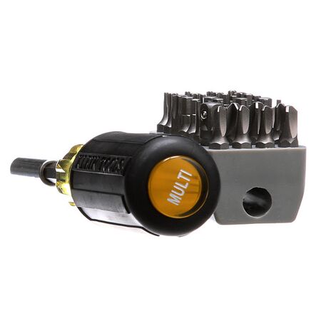 Magnetic Screwdriver with 32 Tamperproof Bits