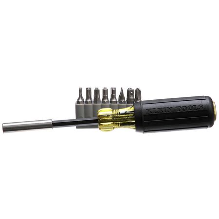 Magnetic Screwdriver with 32 Tamperproof Bits