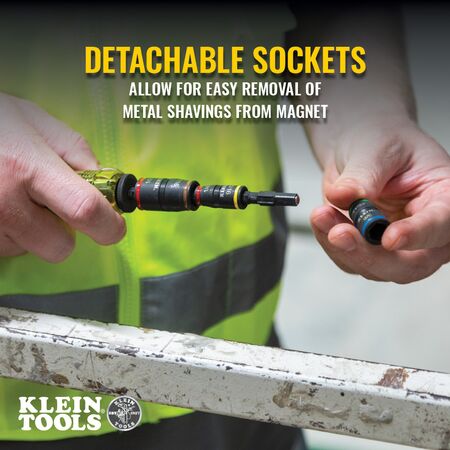 3-in-1 Impact Flip Socket Set, 1/4'', 5/16'', 2-Piece