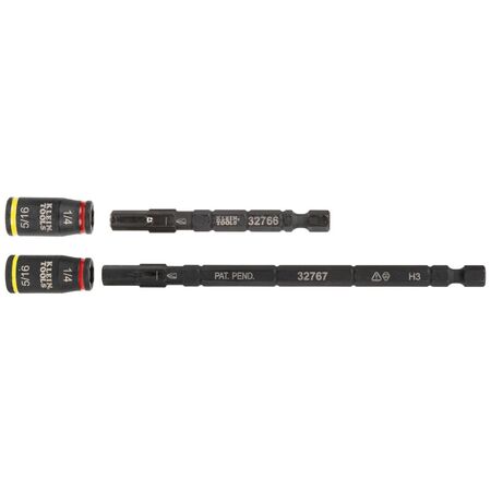 3-in-1 Impact Flip Socket Set, 1/4'', 5/16'', 2-Piece