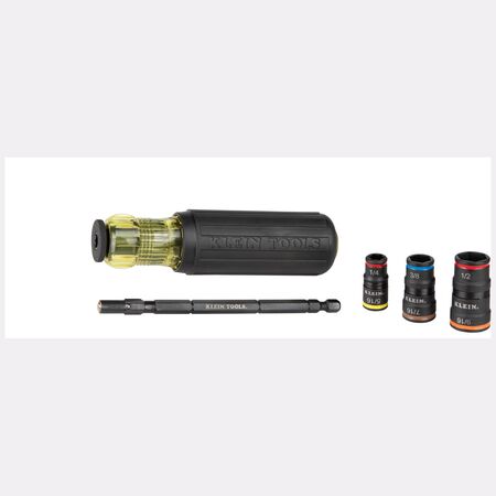7-in-1 Impact Rated Flip Socket Set with Handle