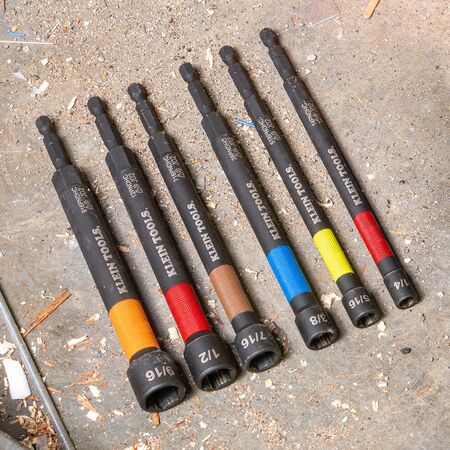 1/2-Inch Magnetic Colour-Coded Power Nut Setter