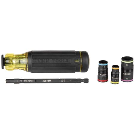 6-in-1 Impact Rated Flip Socket Set, Metric