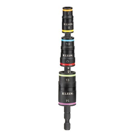 6-in-1 Impact Rated Flip Socket Set, Metric