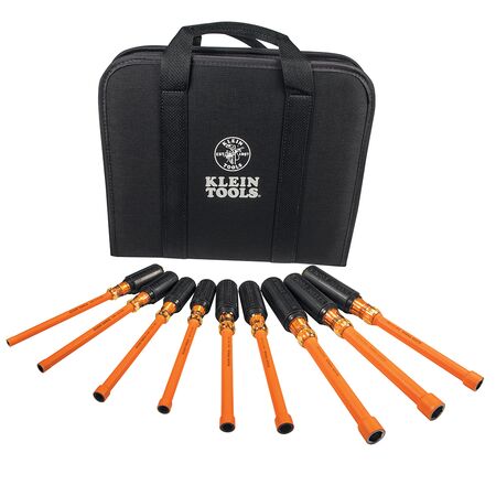 Nut Driver Set, 1000V Insulated, 9-Piece