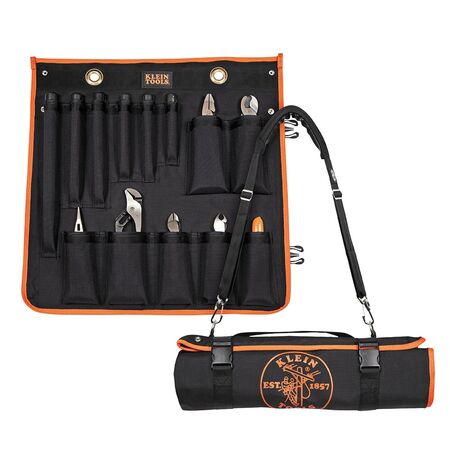1000V Insulated Utility Tool Kit in Roll Up Pouch, 13-Piece