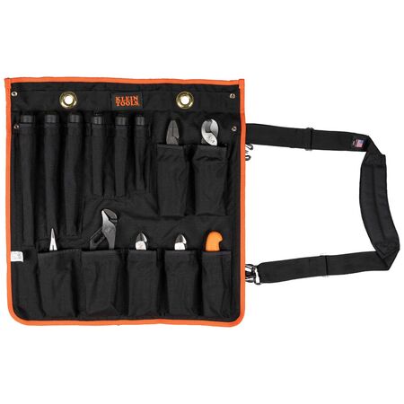 1000V Insulated Utility Tool Kit in Roll Up Pouch, 13-Piece