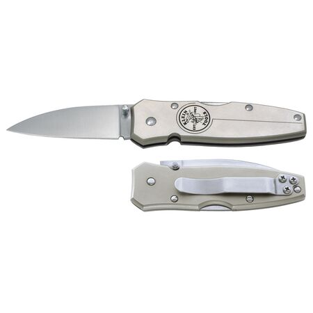 Lockback Knife 6.4 cm Drop Point Blade