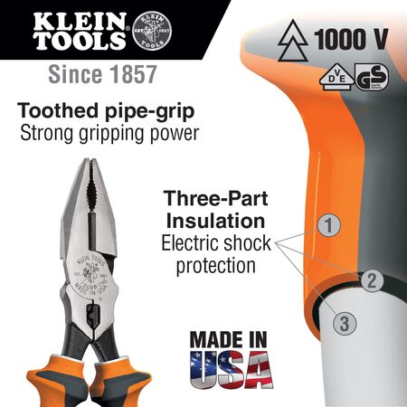 Combination Pliers - Insulated