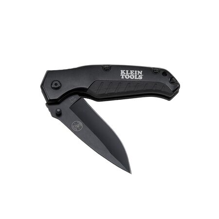 Pocket Knife, Black, Drop Point Blade