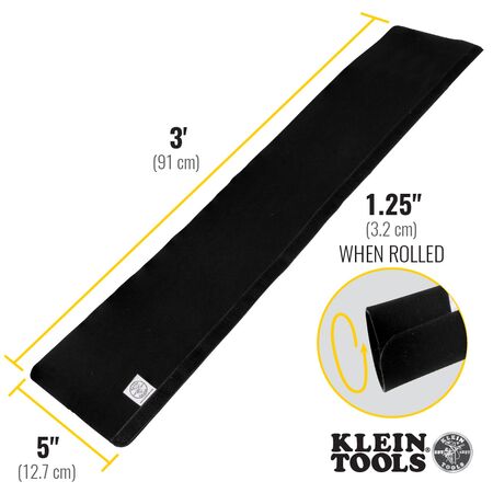 Cable and Wire Management Sleeves, 3.2 cm Diameter, 91 cm Long