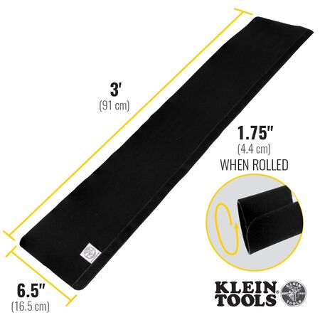Cable and Wire Management Sleeves, 4.4 cm Diameter, 91 cm Long