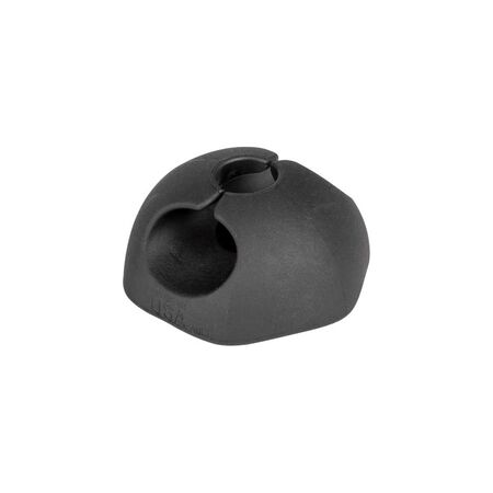 Self-Adhesive Cable Mounting Clips, 1-Slot (10-Pack)