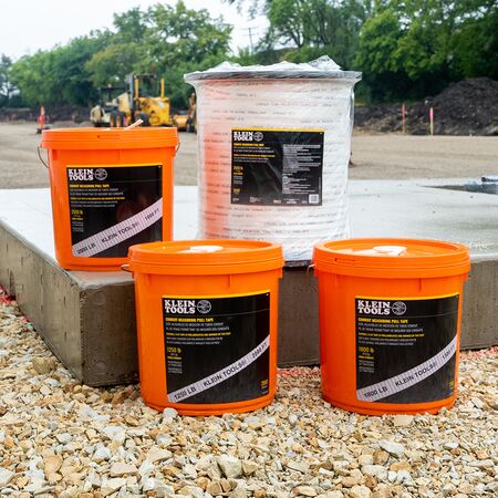 Conduit Measuring Pull Tape, 2500 lbs x 3000 ft