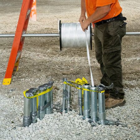 Conduit Measuring Pull Tape, 2500 lbs x 3000 ft