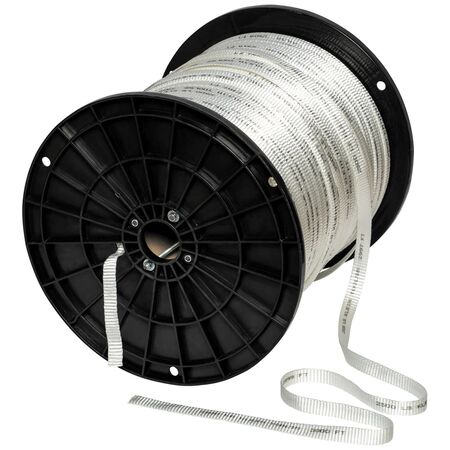 Conduit Measuring Pull Tape, 2500 lbs x 3000 ft