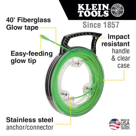 Glow-in-the-Dark Fish Tape, 12 m