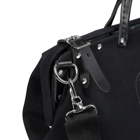 Deluxe Tool Bag, Black Canvas, 13 Pockets, 40.6 cm