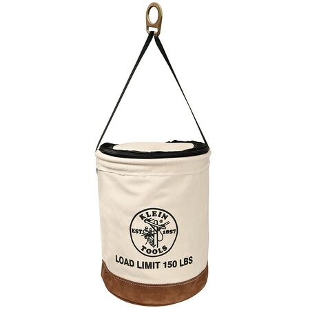 Canvas Bucket with Bucket Top, 55.9 cm