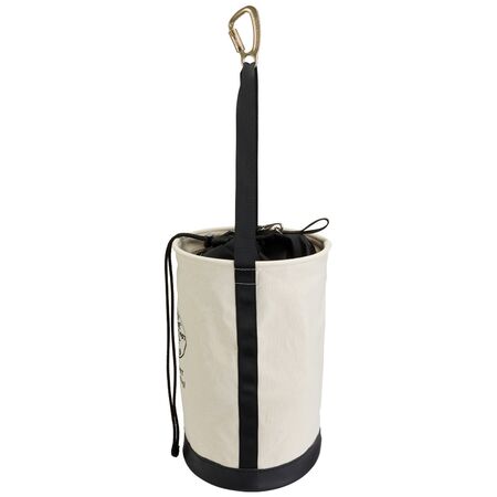 Canvas Bucket with Drawstring Close, 55.9 cm