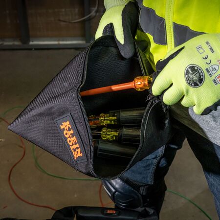 Zippered Bag, Cordura Nylon Tool Pouch, 31.8 cm