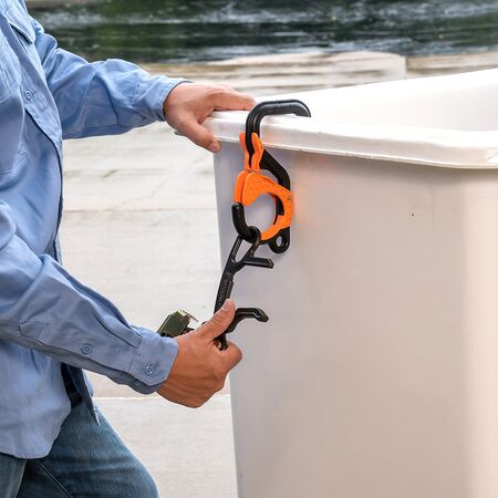 3-Inch Gated Bucket Hook