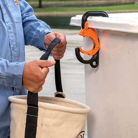 3-Inch Gated Bucket Hook